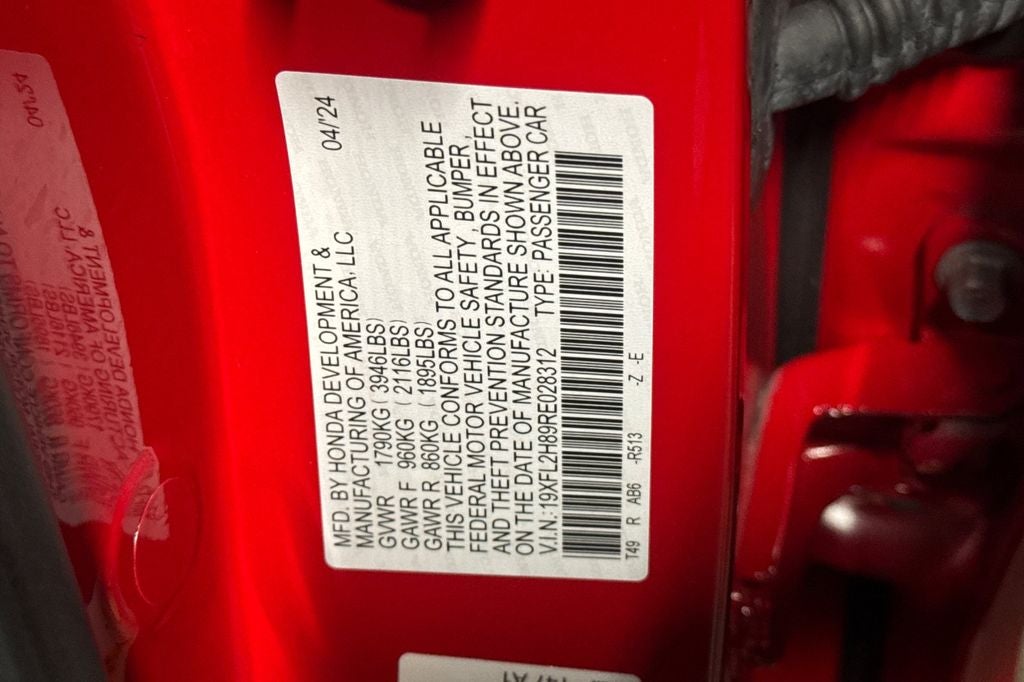 2024 Honda Civic Sport