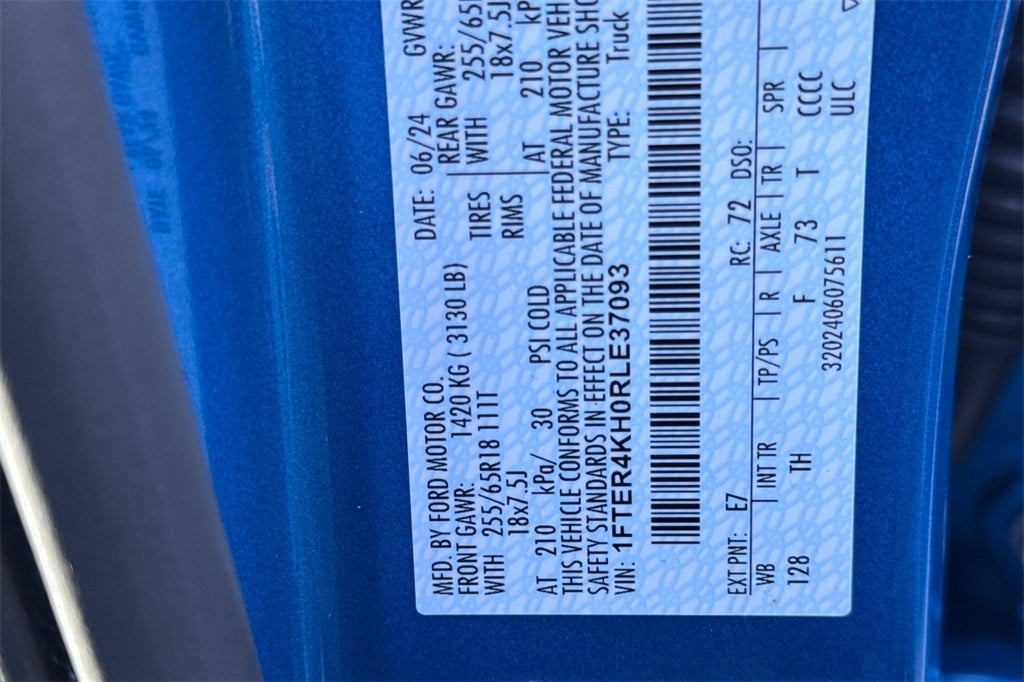 2024 Ford Ranger Lariat