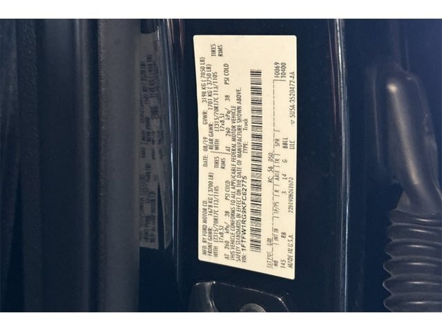 2019 Ford F-150 Raptor EQUIPMENT GROUP 802A