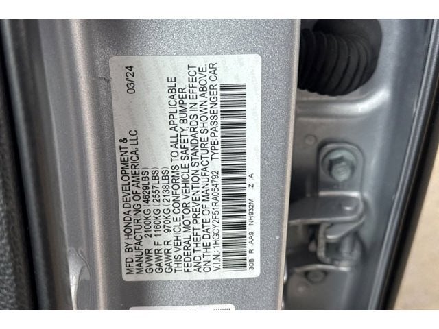 2024 Honda Accord Hybrid Sport