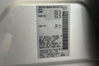 2023 Nissan Leaf S