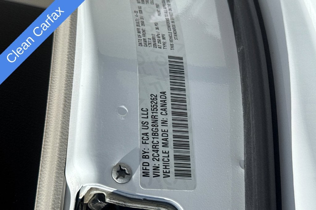 2022 Chrysler Pacifica Touring L