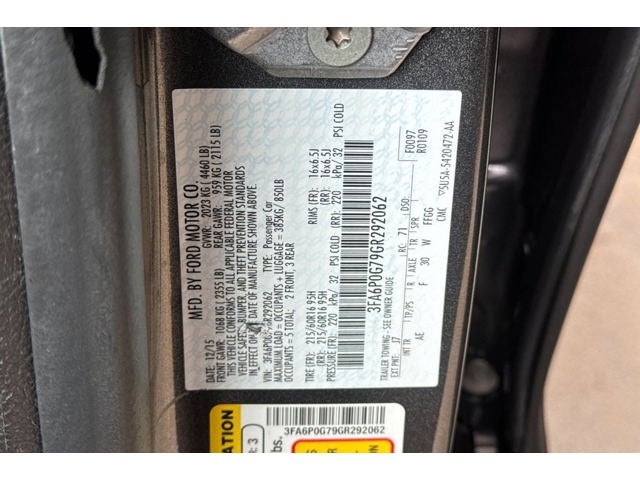 2016 Ford Fusion S