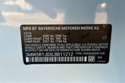 2020 BMW 3 Series 330i