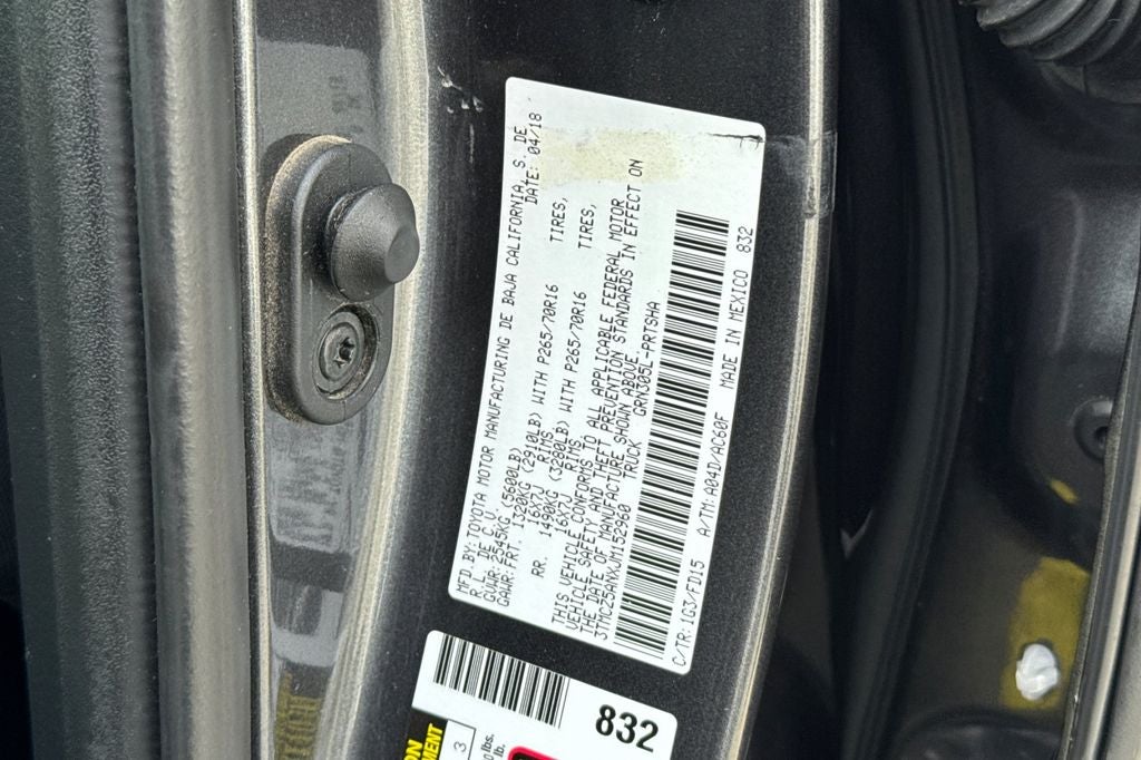 2018 Toyota Tacoma TRD Off-Road V6