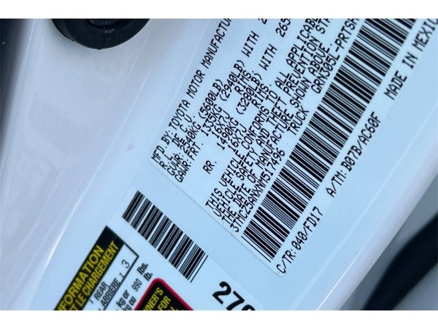 2022 Toyota Tacoma V6