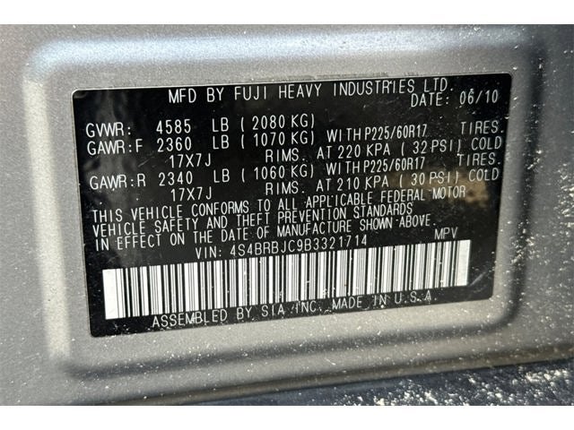 2011 Subaru Outback 2.5i Limited