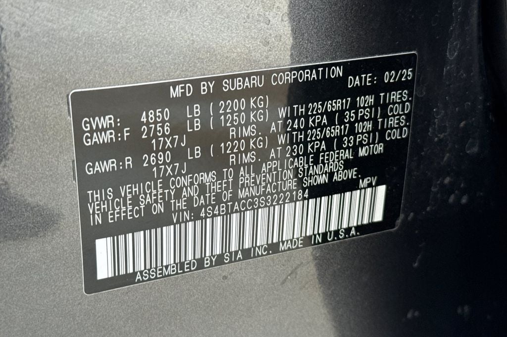 2025 Subaru Outback Premium