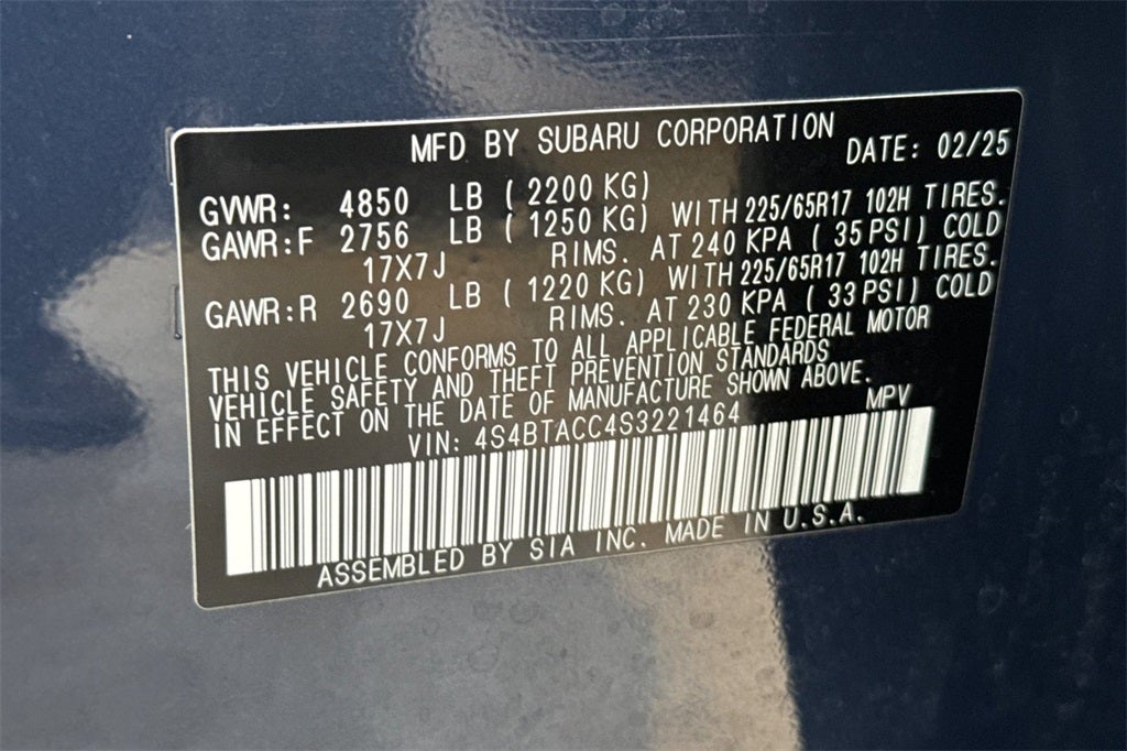 2025 Subaru Outback Premium