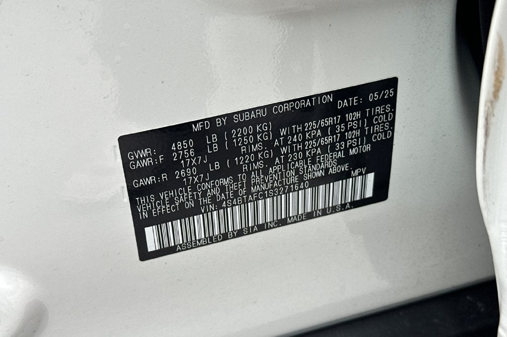 2025 Subaru Outback Premium