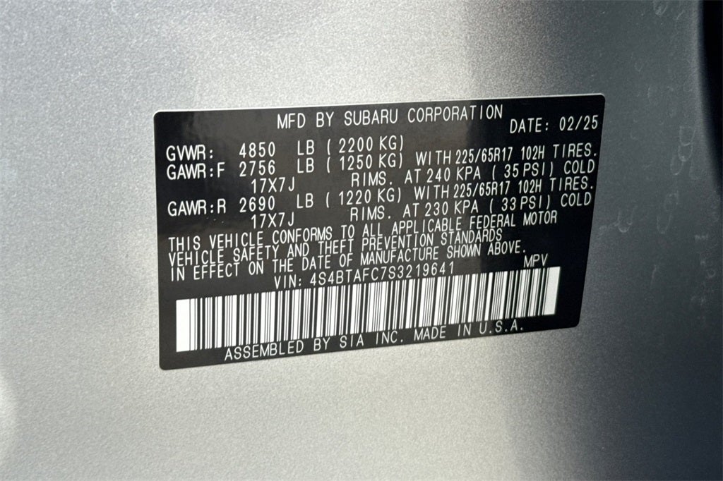 2025 Subaru Outback Premium