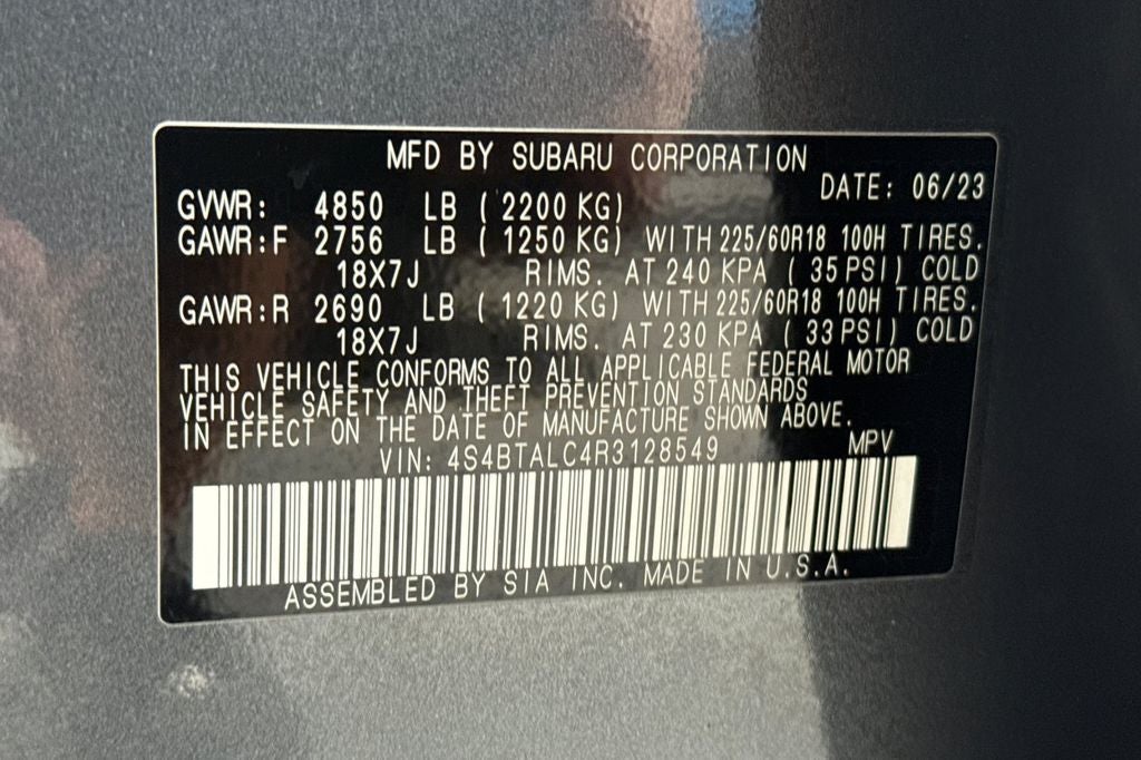 2024 Subaru Outback Onyx Edition