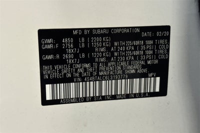 2020 Subaru Outback Limited