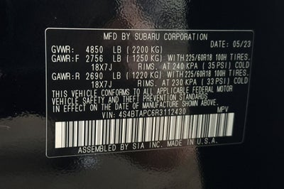 2024 Subaru Outback Touring