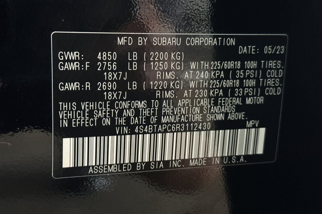 2024 Subaru Outback Touring