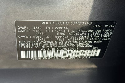 2024 Subaru Outback Touring