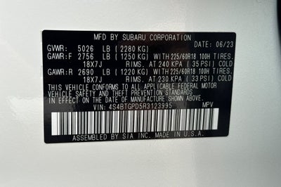 2024 Subaru Outback Touring XT