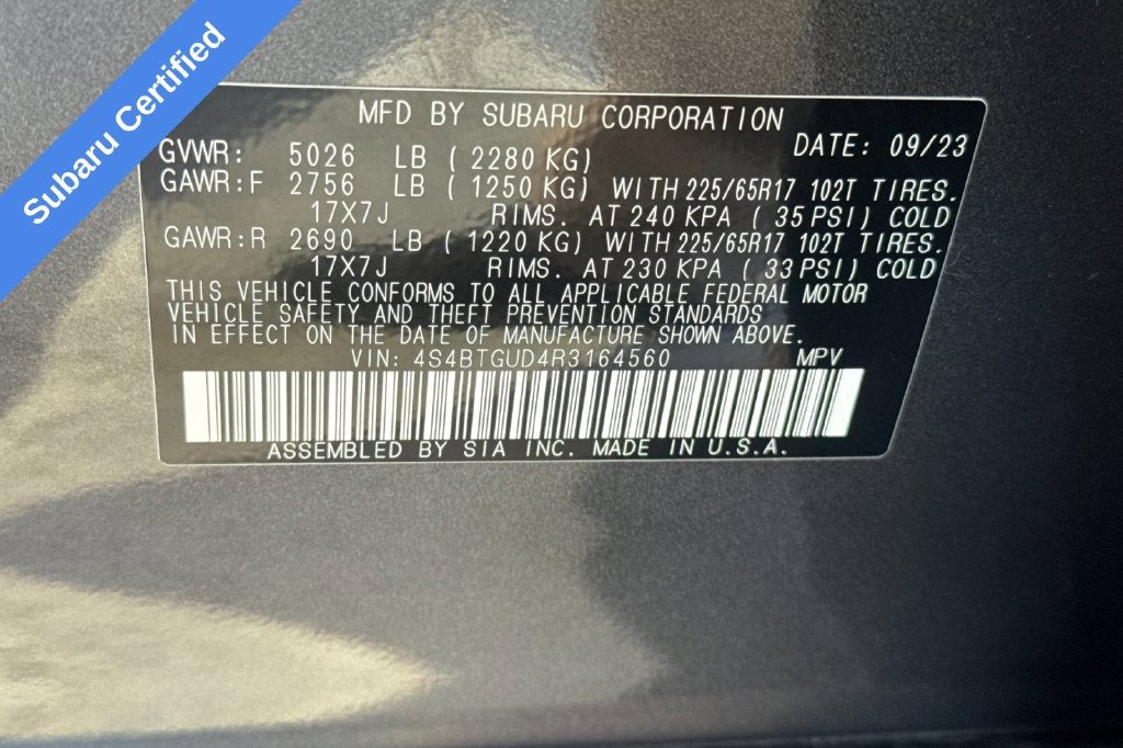 2024 Subaru Outback Wilderness