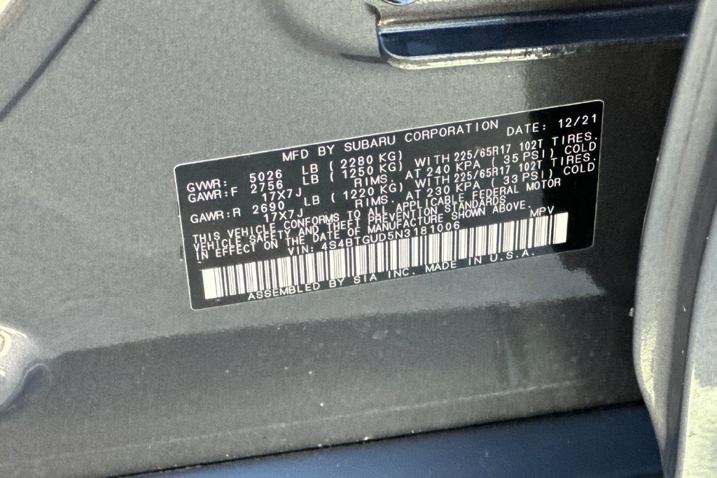 2022 Subaru Outback Wilderness