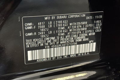 2026 Subaru Crosstrek Limited