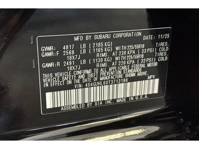 2026 Subaru Crosstrek Limited