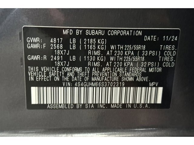 2025 Subaru Crosstrek Limited