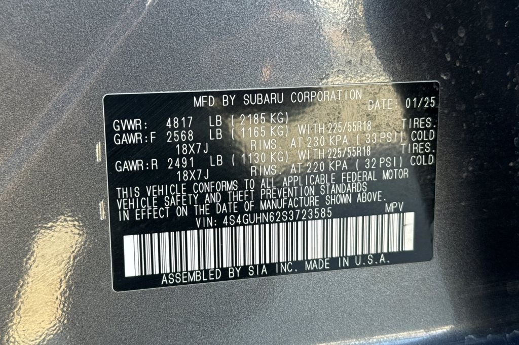 2025 Subaru Crosstrek Limited