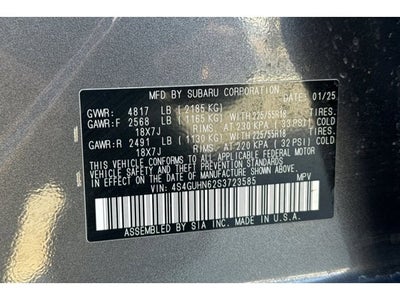 2025 Subaru Crosstrek Limited