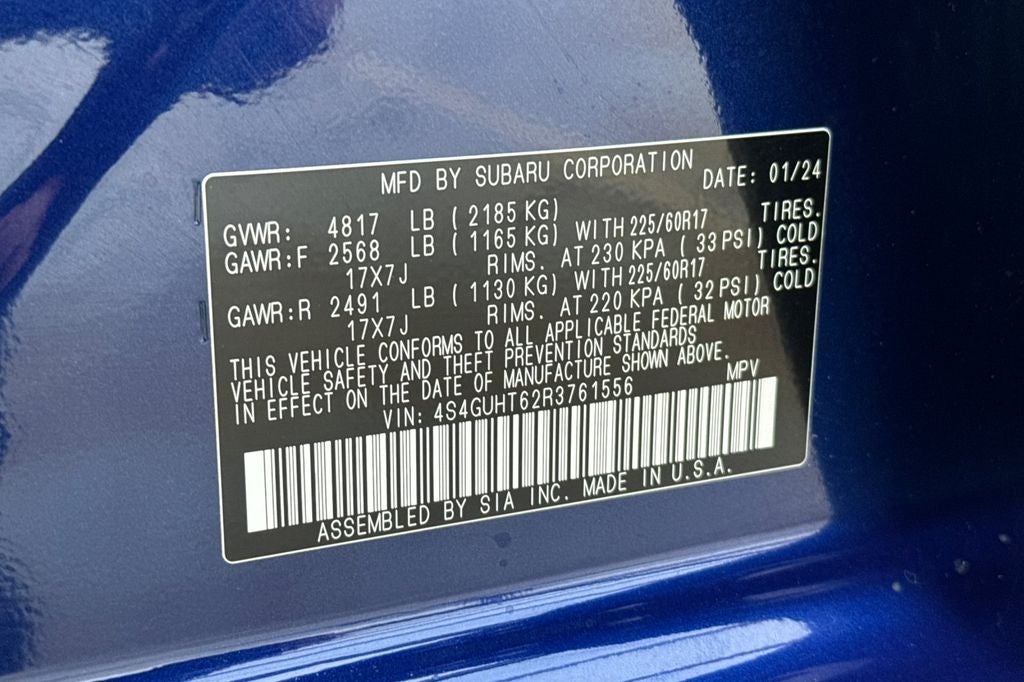 2024 Subaru Crosstrek Wilderness