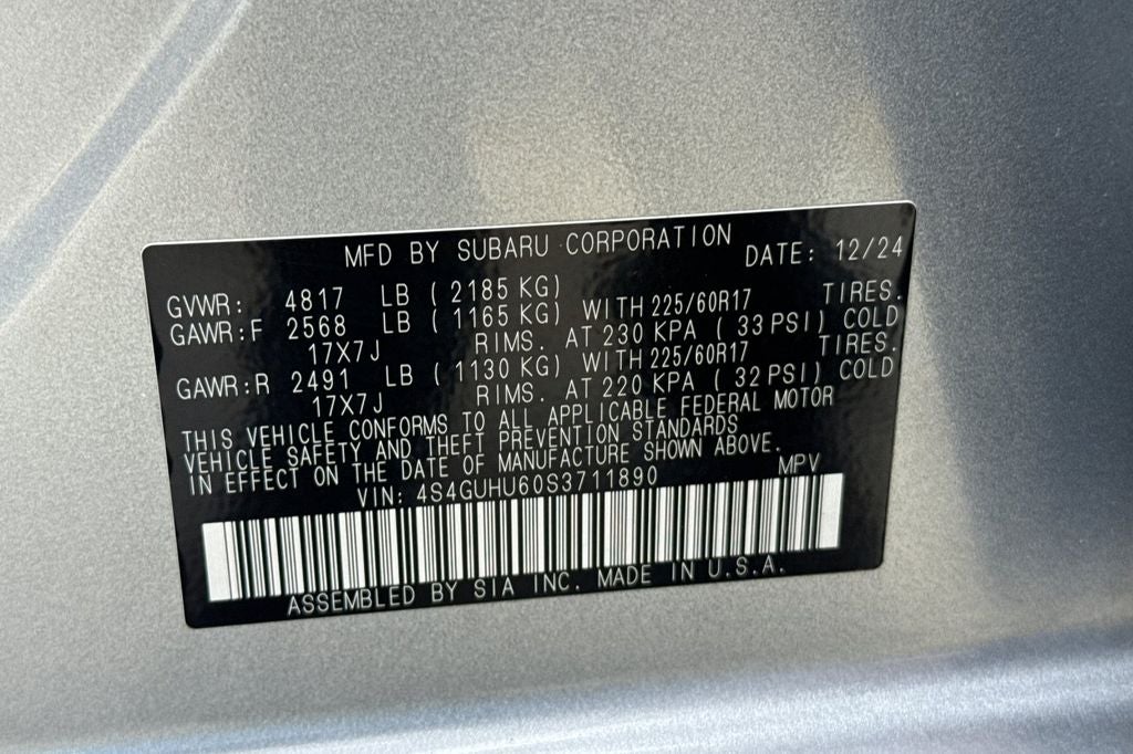 2025 Subaru Crosstrek Wilderness