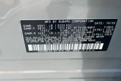 2026 Subaru Forester Premium