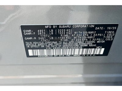 2026 Subaru Forester Premium