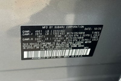 2026 Subaru Forester Limited
