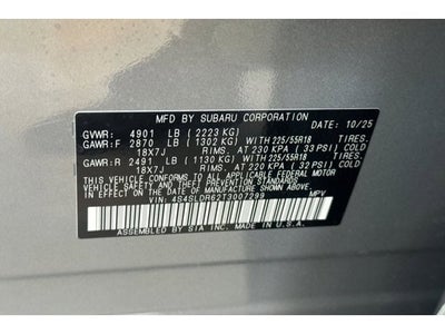 2026 Subaru Forester Limited