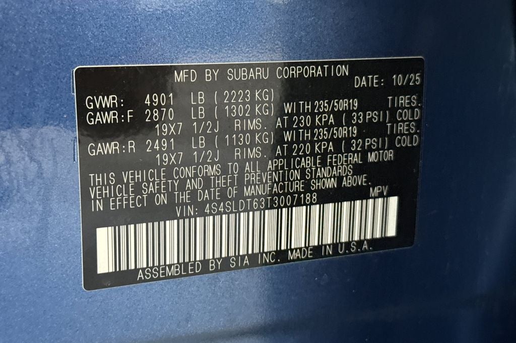 2026 Subaru Forester Touring