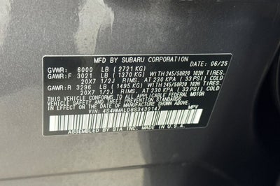2025 Subaru Ascent Limited