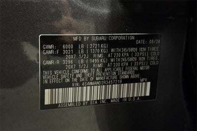 2024 Subaru Ascent Touring