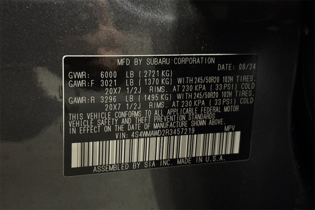 2024 Subaru Ascent Touring