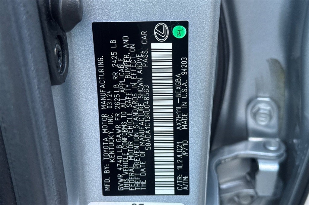 2024 Lexus ES ES 300h