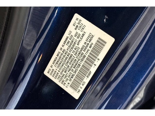 2016 Honda Odyssey SE