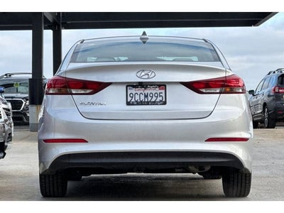 2018 Hyundai Elantra Value Edition