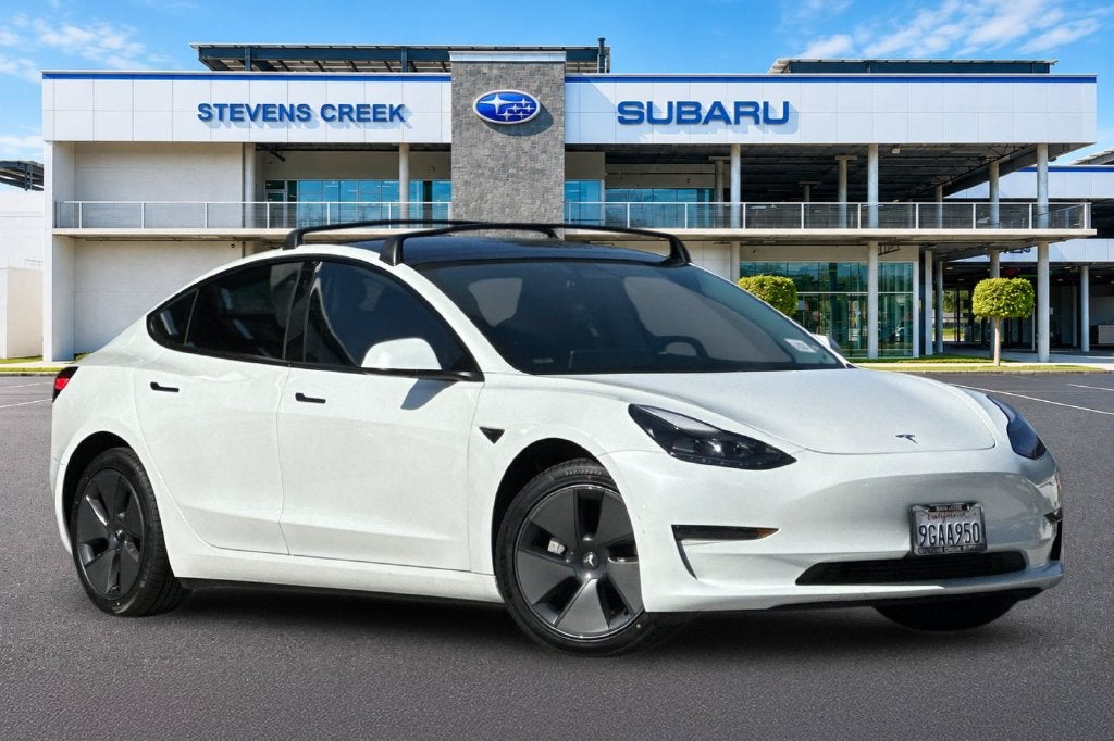 Certified 2023 Tesla Model 3 Base with VIN 5YJ3E1EA0PF549389 for sale in San Jose, CA
