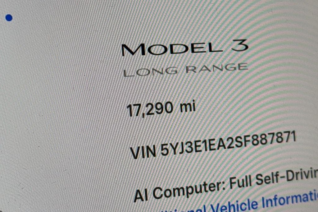 2025 Tesla Model 3 Long Range