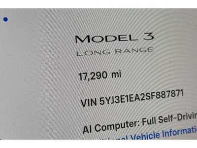 2025 Tesla Model 3 Long Range