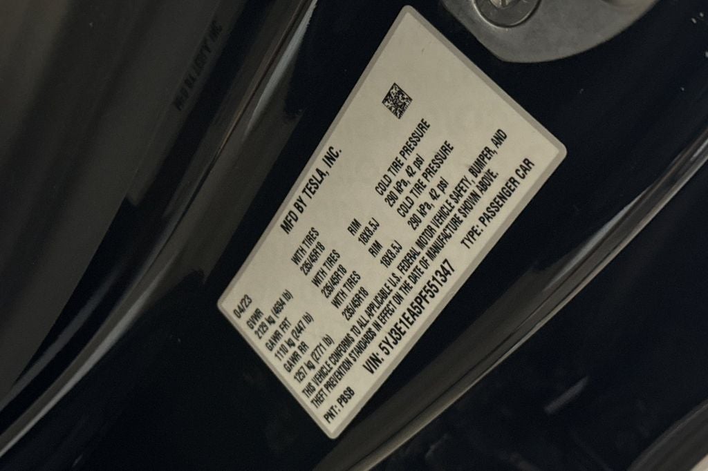 2023 Tesla Model 3 Base