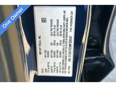 2022 Tesla Model 3 Performance