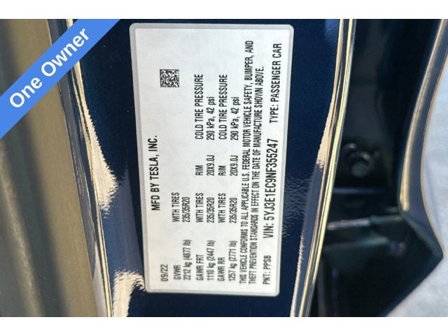 2022 Tesla Model 3 Performance