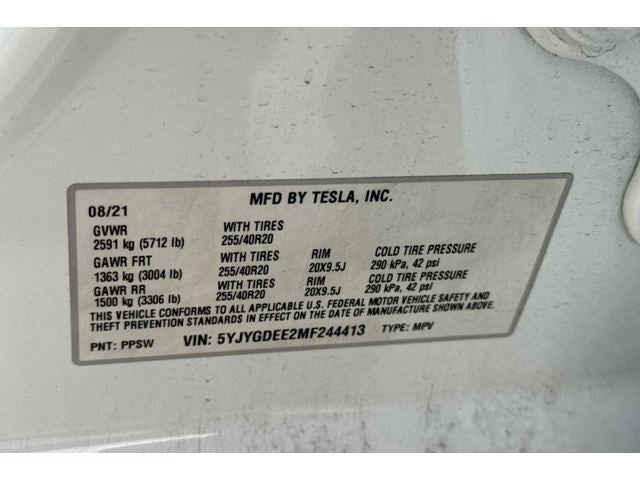 2021 Tesla Model Y Long Range
