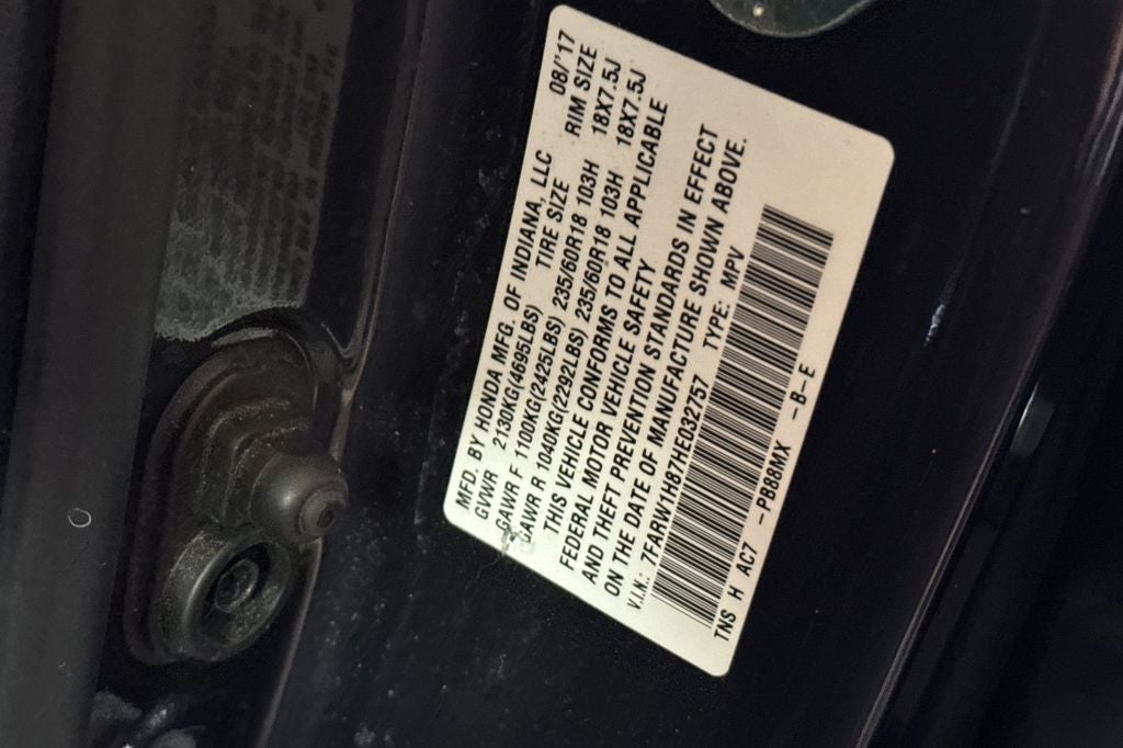 2017 Honda CR-V EX-L