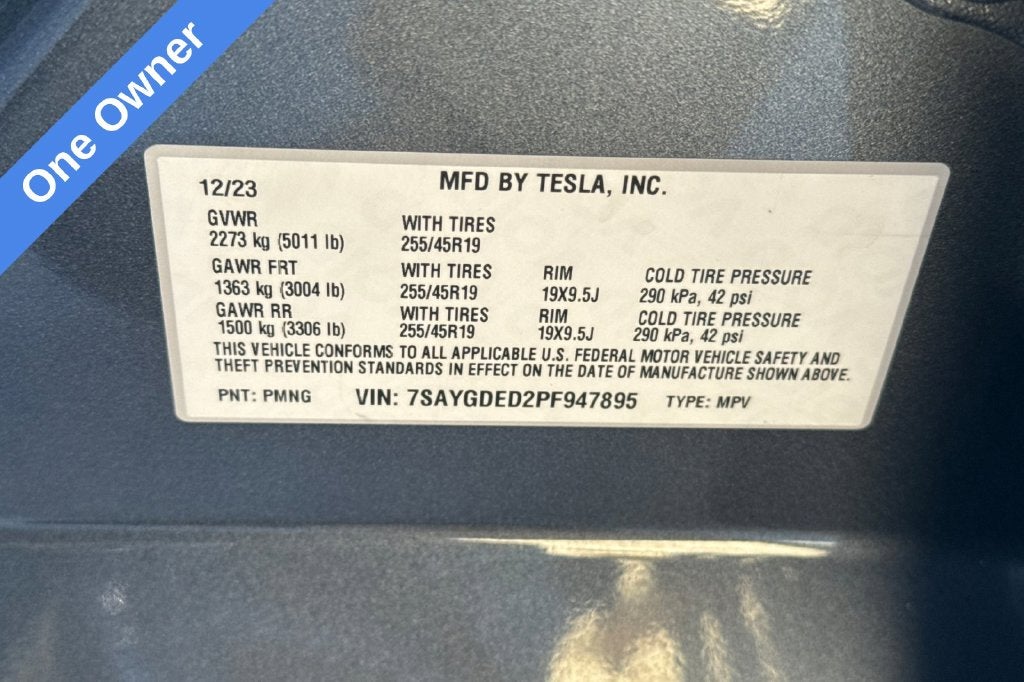 2023 Tesla Model Y Standard Range